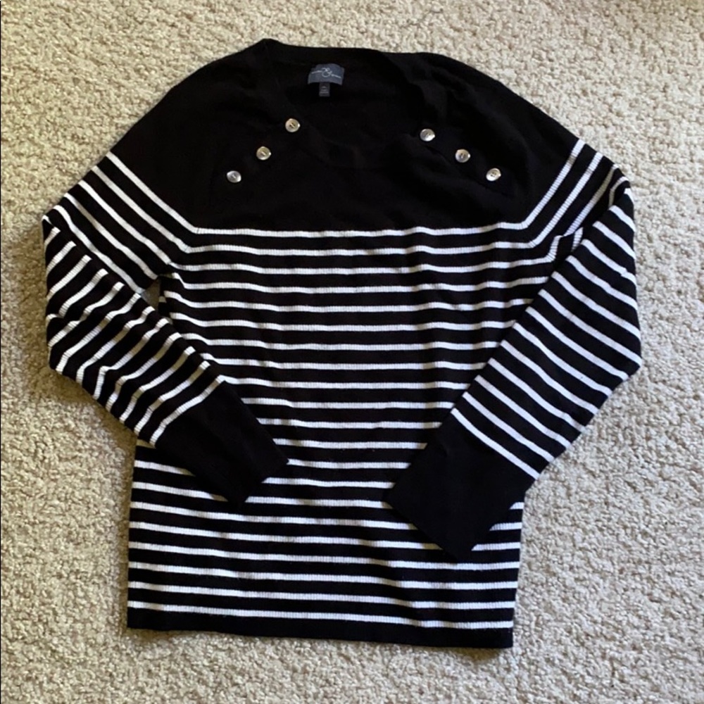 Market & spruce striped sweater